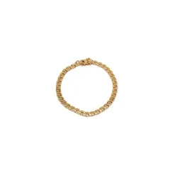 BNH bismarkarmbånd i 8 karat guld 17 cm x 6,1 mm