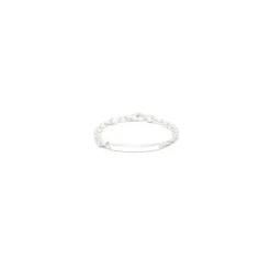BNH bismarkarmbånd i sølv 16 cm x 5,0 mm