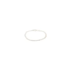 BNH bismarkarmbånd i sølv 14,0 cm x 3,5 mm