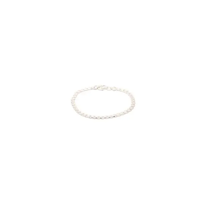 BNH bismarkarmbånd i sølv 14,0 cm x 3,5 mm
