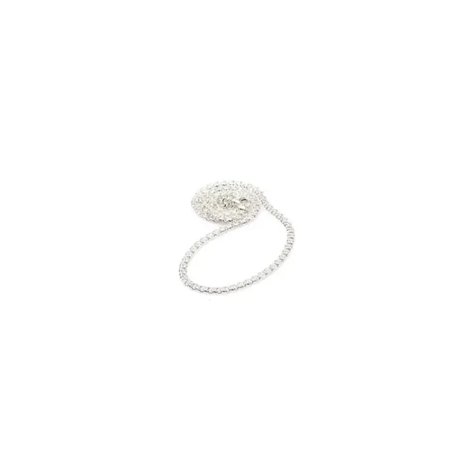 BNH bismarkkæde i sølv 55 cm x 3,5 mm