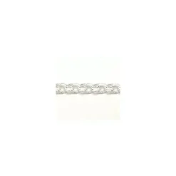 BNH bismarkkæde i sølv 45 cm x 5,0 mm