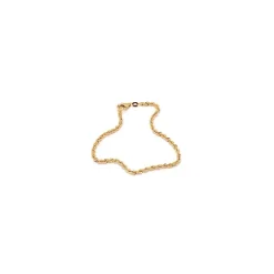 BNH cordelarmbånd i 14 karat guld 18,5 cm x 2,7 mm