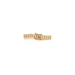 BNH murstenarmbånd i 14 karat guld 21 cm x 7 mm