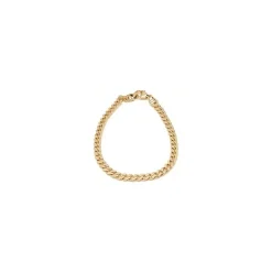 BNH panserarmbånd i 8 karat guld 18,5 cm x 4,7 mm