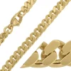 BNH panserarmbånd i 14 karat guld 18,5 cm x 6,1 mm