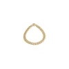 BNH panserarmbånd i 8 karat guld 21 cm x 6,1 mm