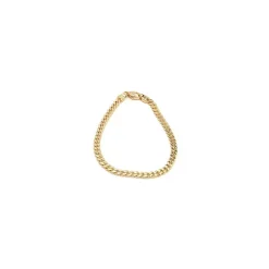 BNH panserarmbånd i 8 karat guld 18,5 cm x 4,0 mm