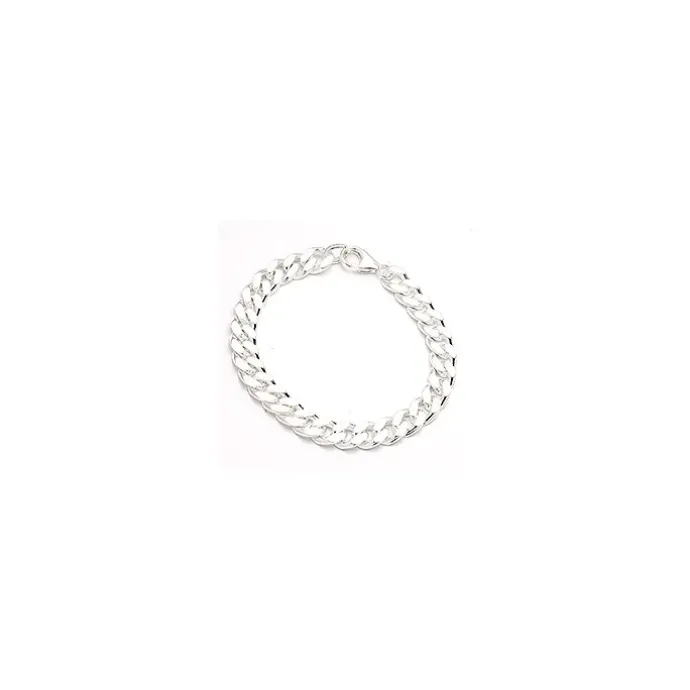 BNH panserarmbånd i sølv 21 cm x 12,0 mm
