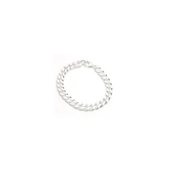 BNH panserarmbånd i sølv 17 cm x 9,0 mm