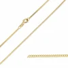 BNH panserkæde i 8 karat guld 60 cm x 1,1 mm