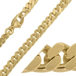 BNH panserkæde i 14 karat guld 45 cm x 4,7 mm