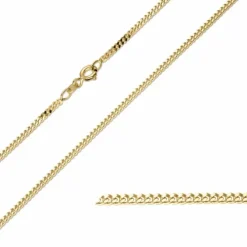 BNH panserkæde i 8 karat guld 55 cm x 2,1 mm