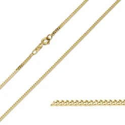 BNH panserkæde i 8 karat guld 55 cm x 1,8 mm