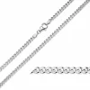 Bnh panserkæde i sølv 55 cm x 3,3 mm
