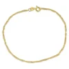 BNH singaporearmbånd i 8 karat guld 18,5 cm x 1,5 mm