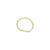 BNH singaporearmbånd i 14 karat guld 17 cm x 3,5 mm