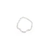 BNH singaporearmbånd i sølv 17 cm x 4,7 mm