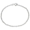 BNH singaporearmbånd i sølv 17 cm x 2,3 mm