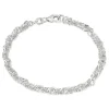 BNH singaporearmbånd i sølv 21 cm x 3,5 mm