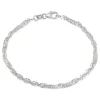 BNH singaporearmbånd i sølv 21 cm x 2,9 mm