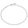BNH singaporearmbånd i sølv 17 cm x 1,5 mm