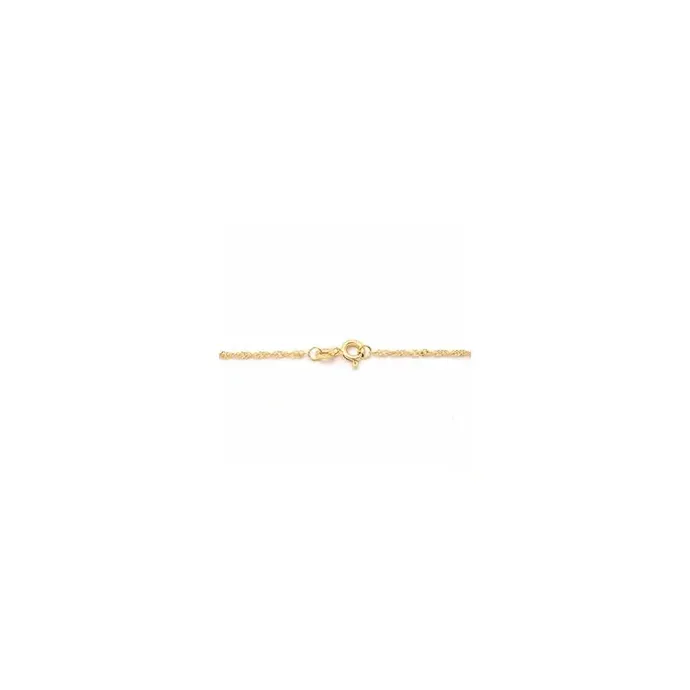 BNH singaporehalskæde i 14 karat guld 55 cm x 1,5 mm