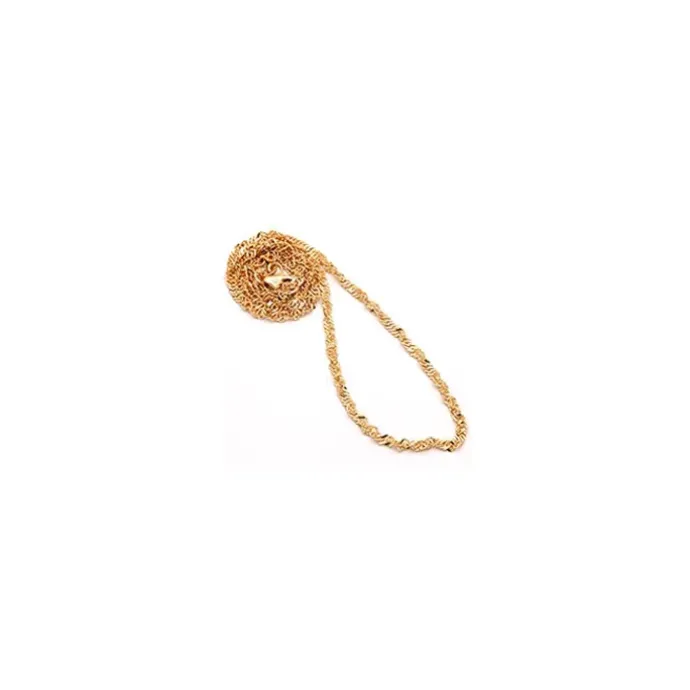 BNH singaporehalskæde i 14 karat guld 50 cm x 3,5 mm
