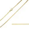 BNH slangekæde i 8 karat guld 42 cm x 1,3 mm