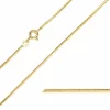 BNH slangekæde i 8 karat guld 50 cm x 1,0 mm