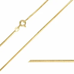 BNH slangekæde i 14 karat guld 60 cm x 1,0 mm