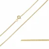 BNH slangekæde i 8 karat guld 60 cm x 0,9 mm