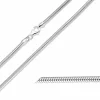 Bnh slangekæde i sølv 42 cm x 3,2 mm