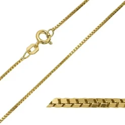 BNH veneziakæde i 8 karat guld 45 cm x 1,0 mm