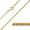 BNH veneziakæde i 14 karat guld 45 cm x 1,5 mm