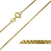 BNH veneziakæde i 14 karat guld 60 cm x 1,0 mm