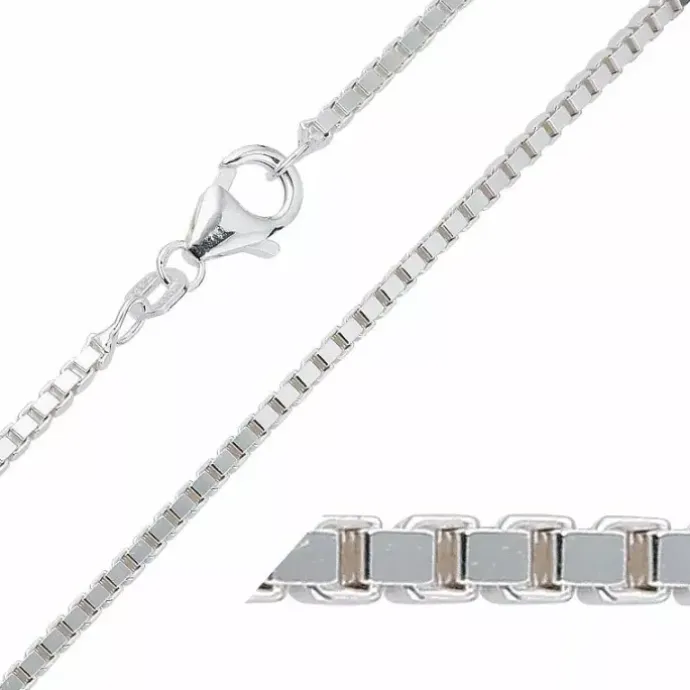 BNH veneziakæde i sølv 40 cm x 1,8 mm