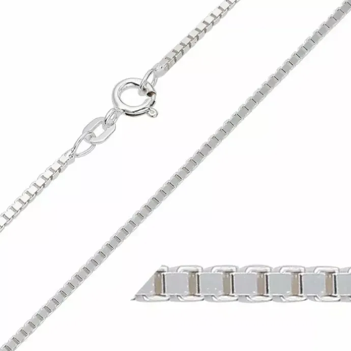 BNH veneziakæde i sølv 55 cm x 1,5 mm