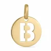 Bogstav B vedhæng i 8 karat guld