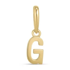 Bogstav G vedhæng i 9 karat guld