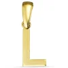 Bogstav L vedhæng i 8 karat guld