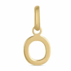 Bogstav O vedhæng i 8 karat guld