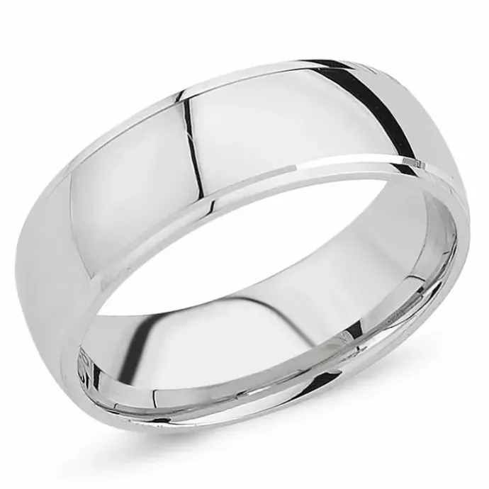 Bred Herrering i rhodineret sølv