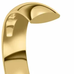 Brede 6 mm vielsesringe i 14 karat guld - sæt