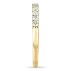Diamant alliancering i 14 karat guld 0,26 ct