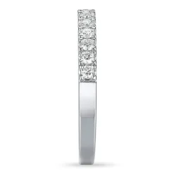 Diamant alliancering i 14 karat hvidguld 0,26 ct