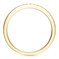 Diamant alliancering i 14 karat guld 0,09 ct