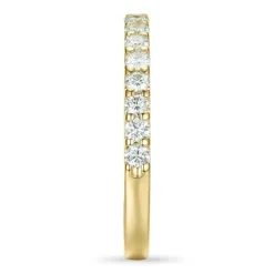 Diamant alliancering i 14 karat guld 0,36 ct