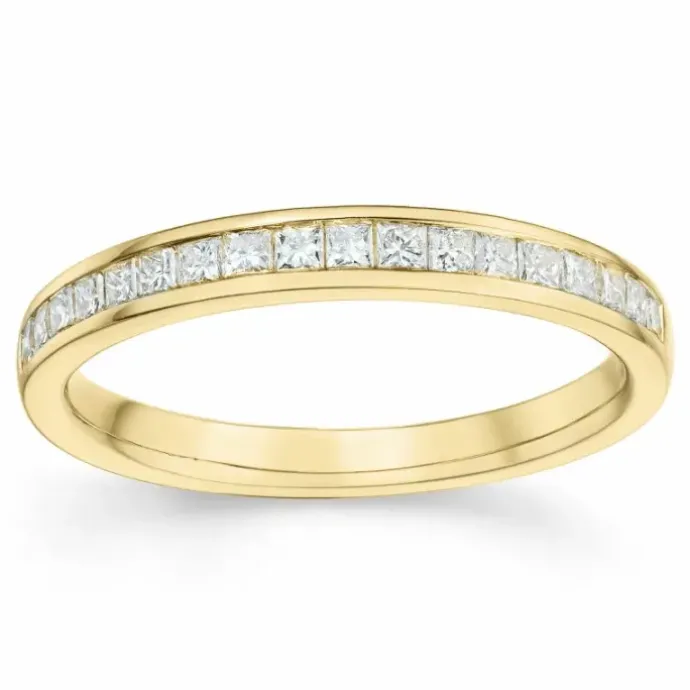 Diamant ring i 14 karat guld 0,128 ct 0,20 ct