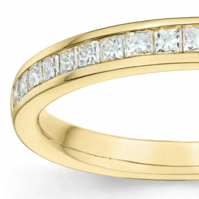 Diamant ring i 14 karat guld 0,128 ct 0,20 ct